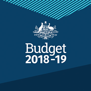 Banner for budget campaign 2018-19