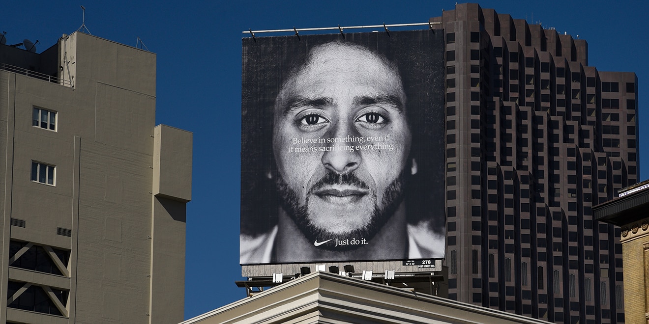 Nike billboard