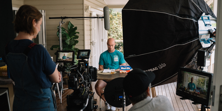 Behind the scenes with Chris Lynn